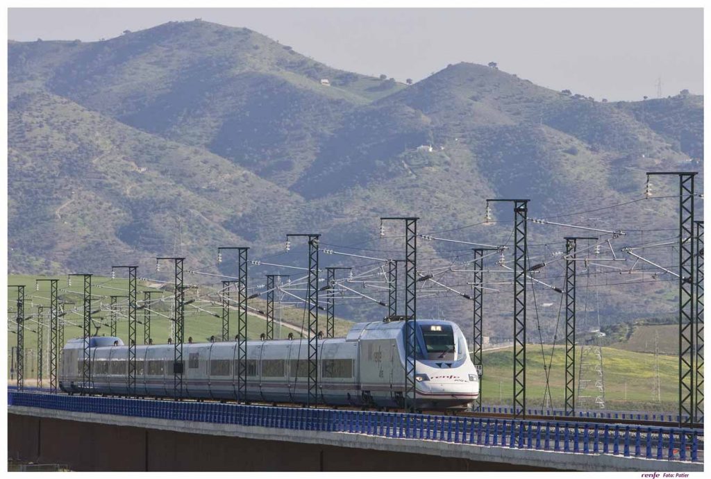 Imagen del tren AVE /EA