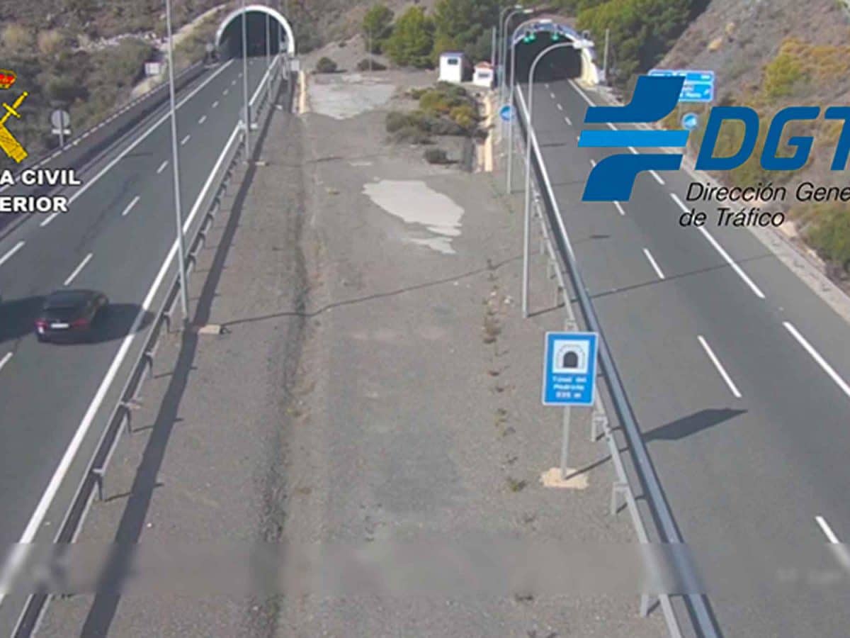 Imagen del conductor kamikaze que recorrió ocho kilómetros en sentido contrario en la A-7