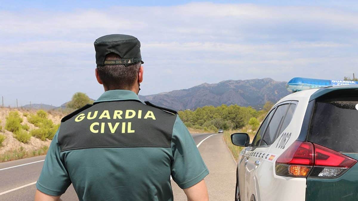 Imagen de un agente de Guardia Civil