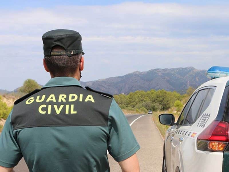 Imagen de un agente de Guardia Civil