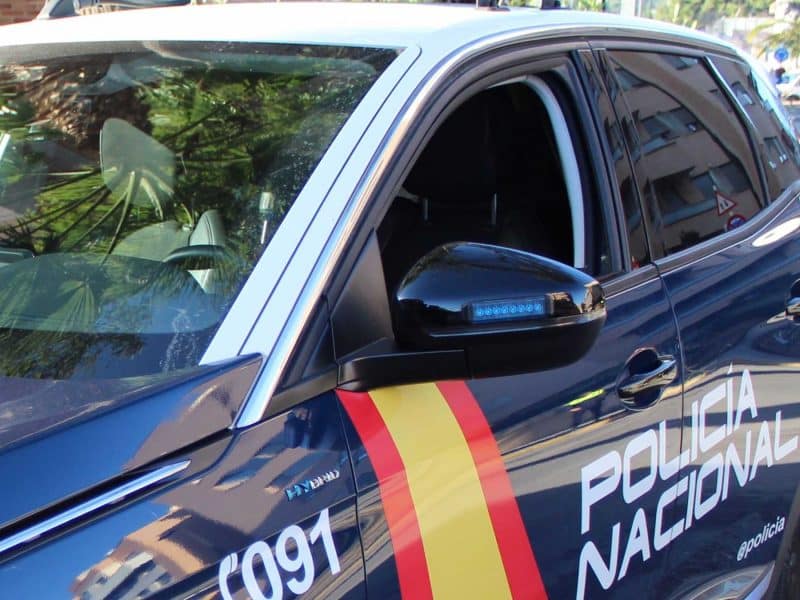 Coche de la Policía Nacional