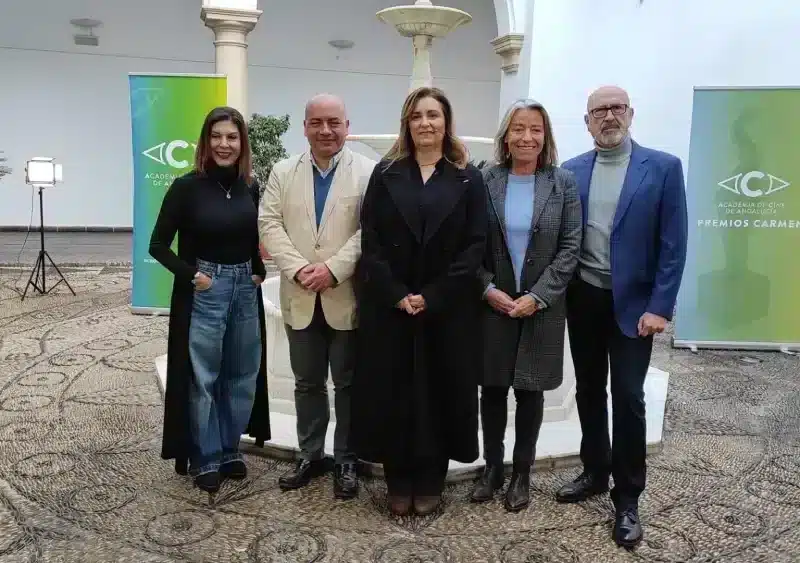 Autoridades y actores antes de dar a conocer la lista de nominados. - EUROPA PRESS