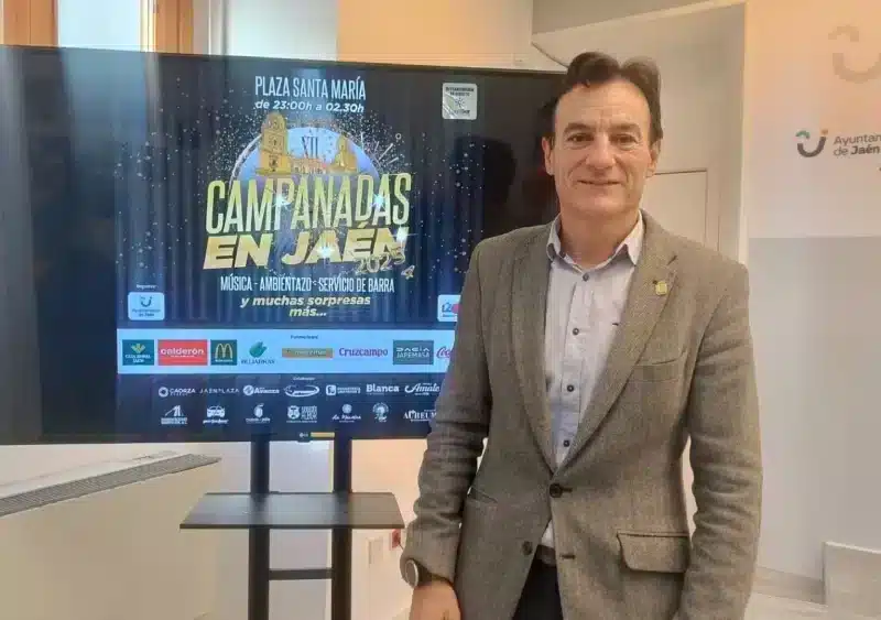 Agustín González, presenta las campanadas que retransmitirá Canal Sur desde Jaén. - AYUNTAMIENTO DE JAÉN