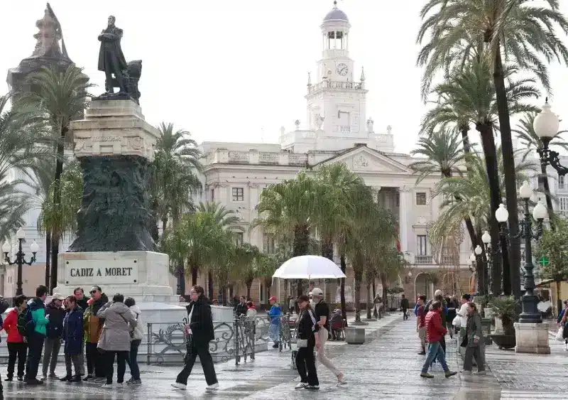 Lluvias en la ciudad de Cádiz azotada por las lluvias / Imagen de archivo / Rocío Ruz - Europa Press