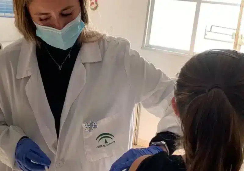 Vacunación niños en Málaga - Junta de Andalucía