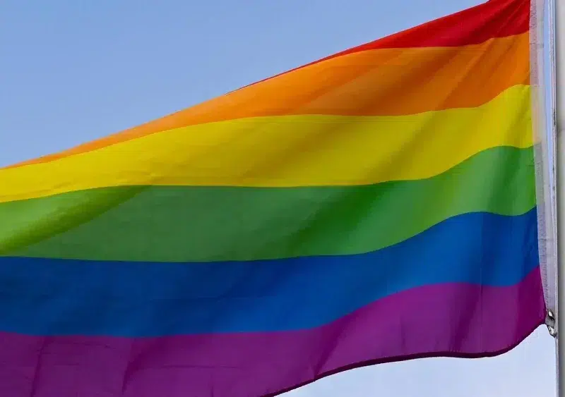 Archivo - Imagen de archivo de la bandera LGTBI. - Patrick Pleul/dpa-Zentralbild/ZB / Europa Press