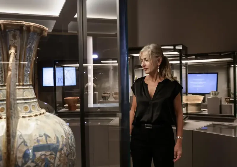 Patricia del Pozo, en un museo - Junta de Andalucía