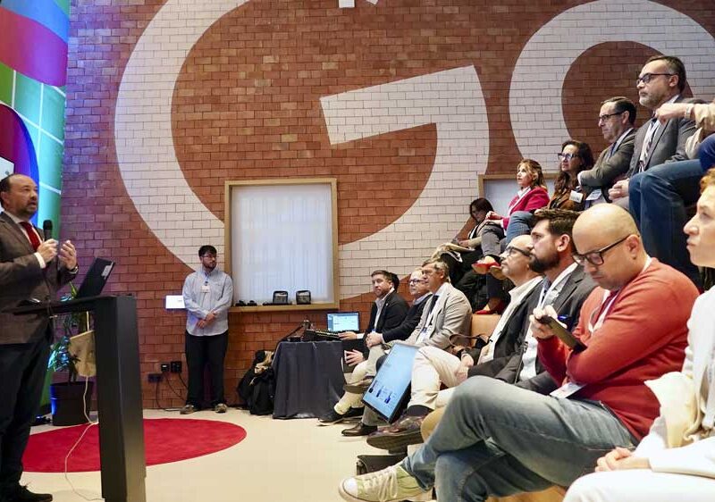 El secretario Ramón Herrera durante una conferencia de Google. - Junta de Andalucía