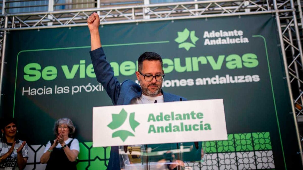 José Ignacio García, candidato de Adelante Andalucía a las autonómicas
