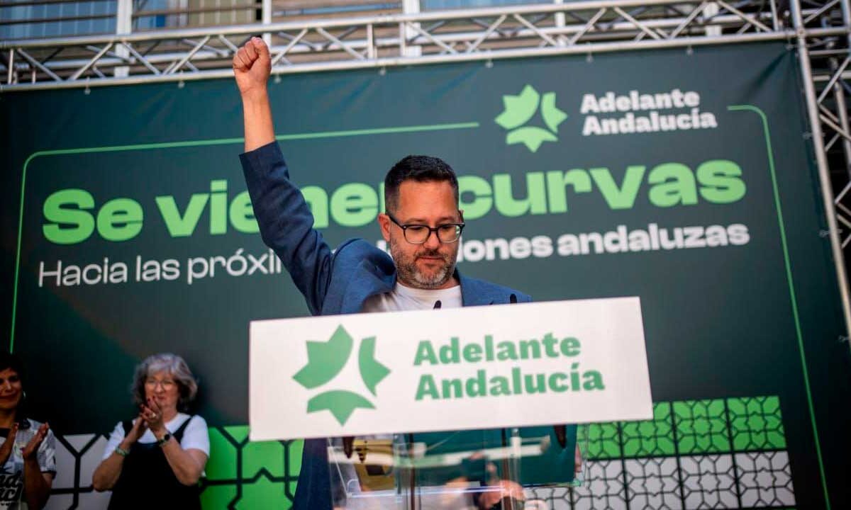 José Ignacio García, candidato de Adelante Andalucía a las autonómicas
