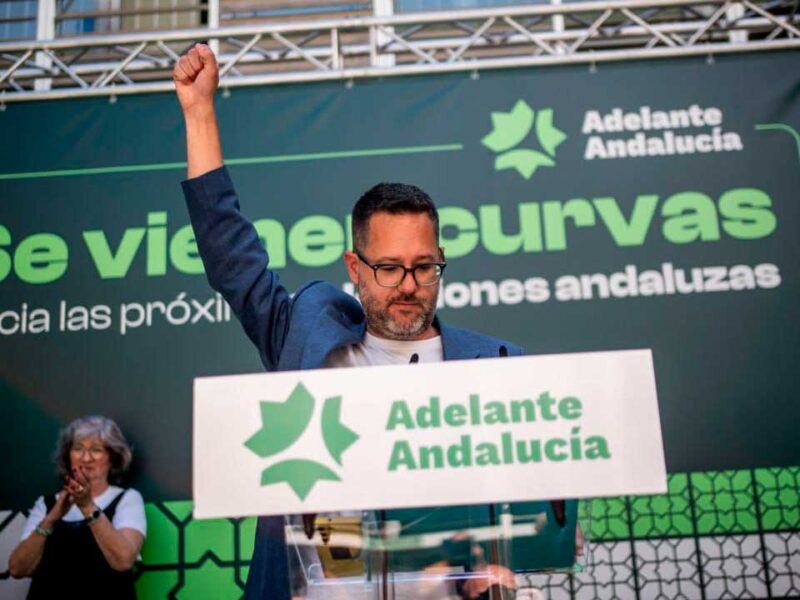 José Ignacio García, candidato de Adelante Andalucía a las autonómicas