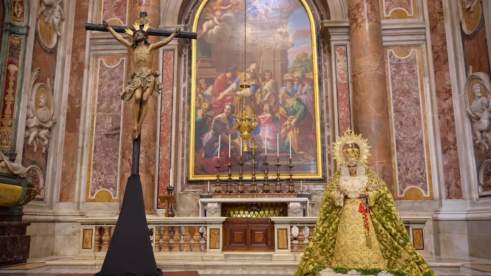 El Cachorro y la Esperanza en Roma