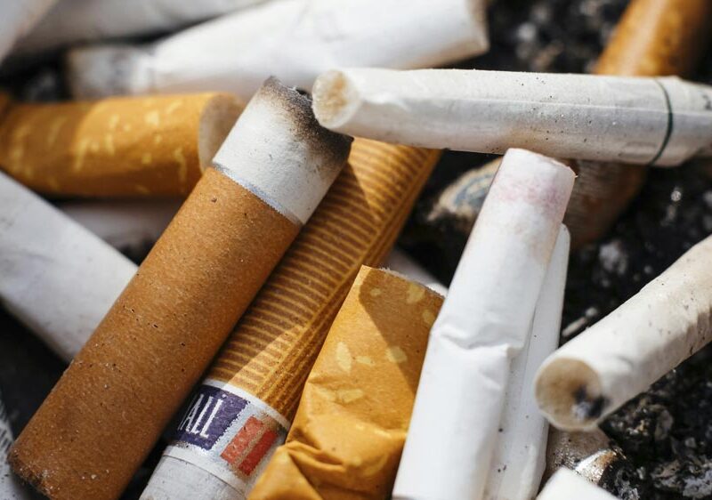 Colillas de cigarros