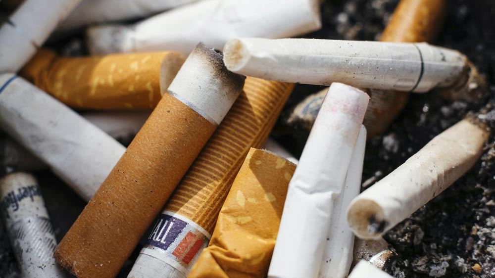 Colillas de cigarros