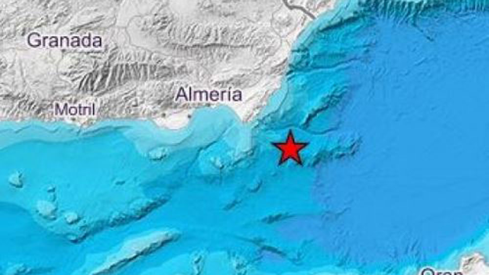 Registrado un terremoto de 5,4 frente a la costa de Almería. - IGN