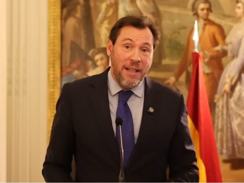 El ministro de Transportes, Óscar Puente