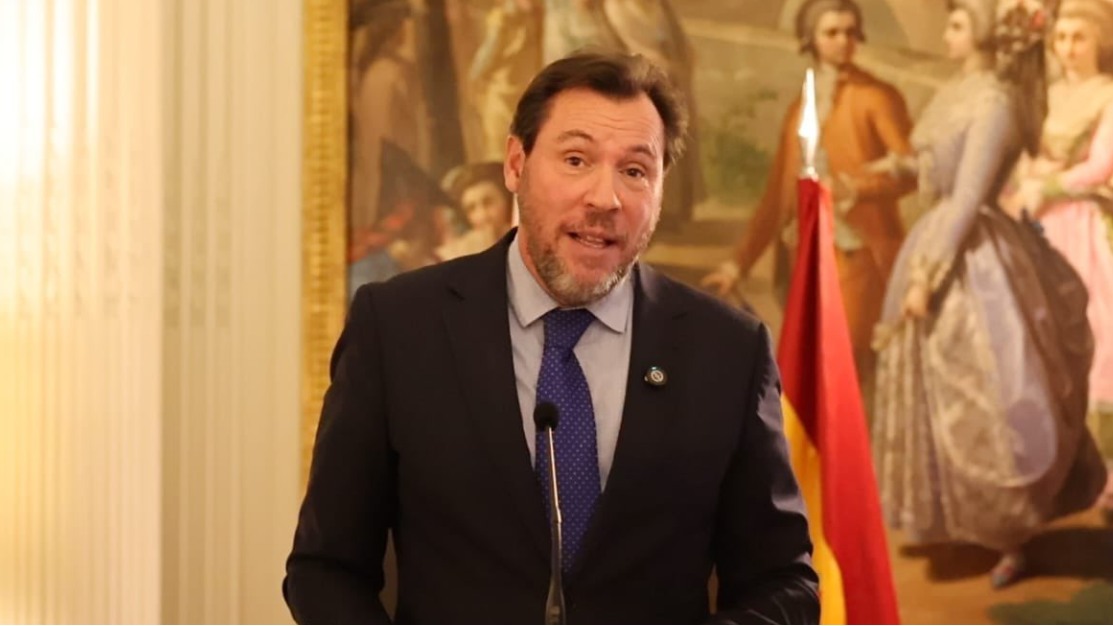 El ministro de Transportes, Óscar Puente