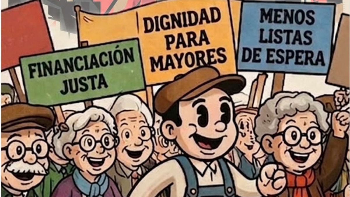 La Unión de Jubilados y Pensionistas de UGT Andalucía se movilizará este miércoles para defender el sistema de dependencia